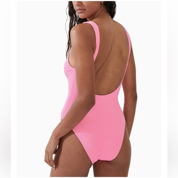 Aerie textured low back cheeky swimsuit size XL Long - Picture 14 of 14